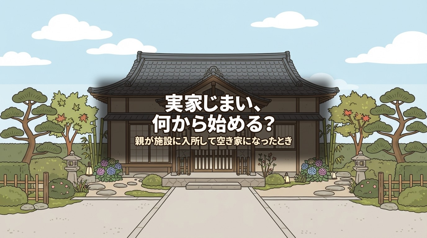 実家じまい、何から始める？