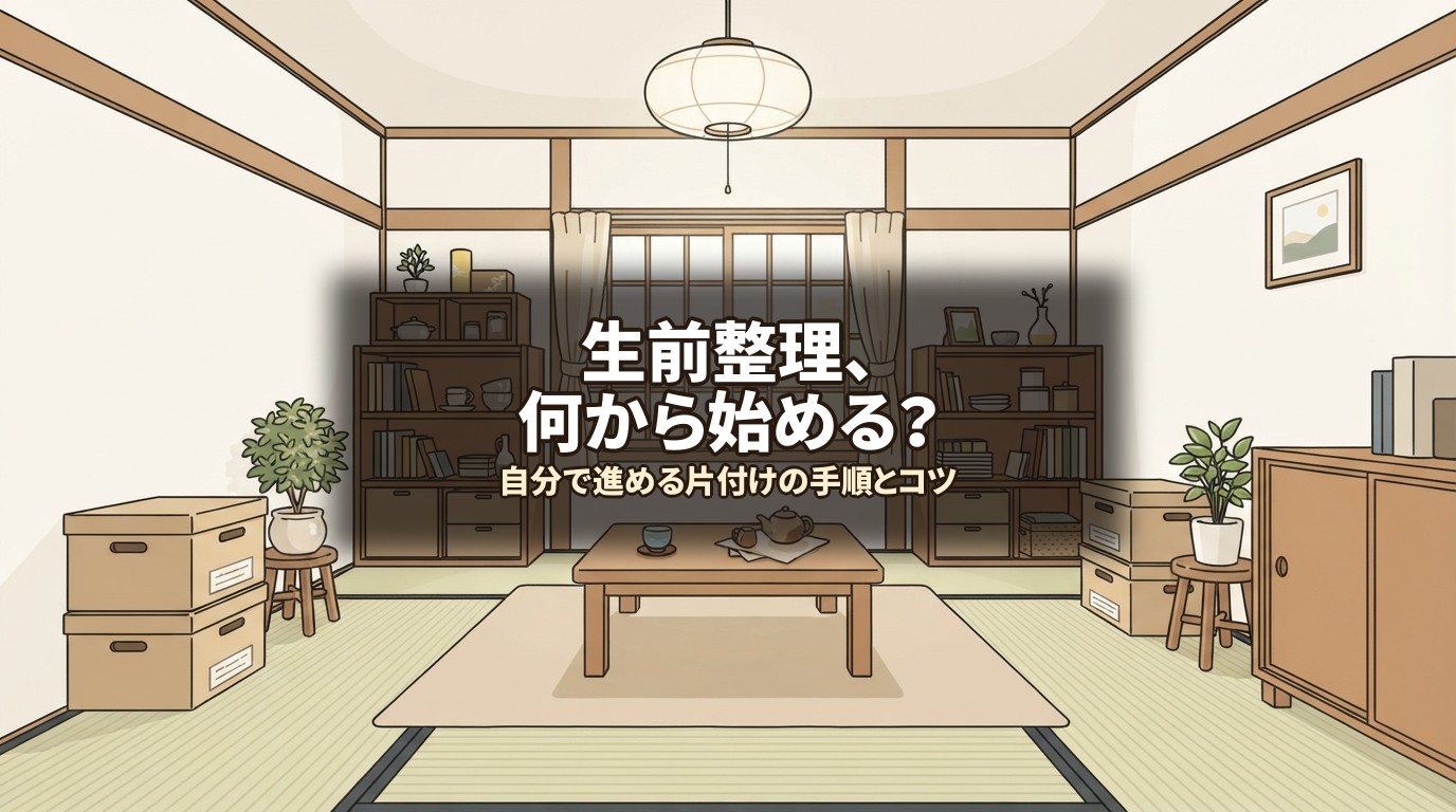 生前整理、何から始める？