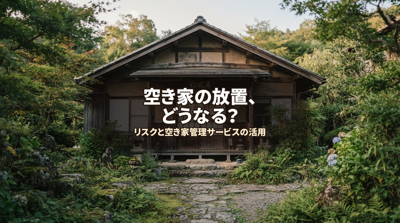 空き家の放置、どうなる？